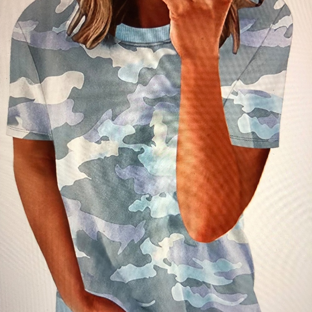 Short sleeve casual tee